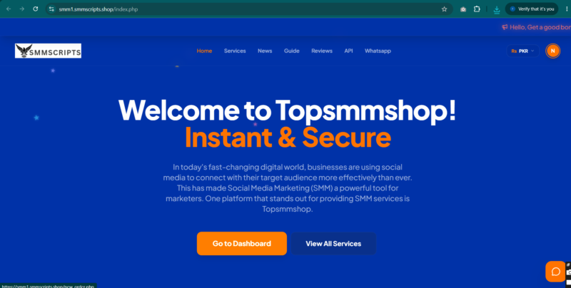 SMMPRO SMM SCRIPT with Auto Crypto Gateways